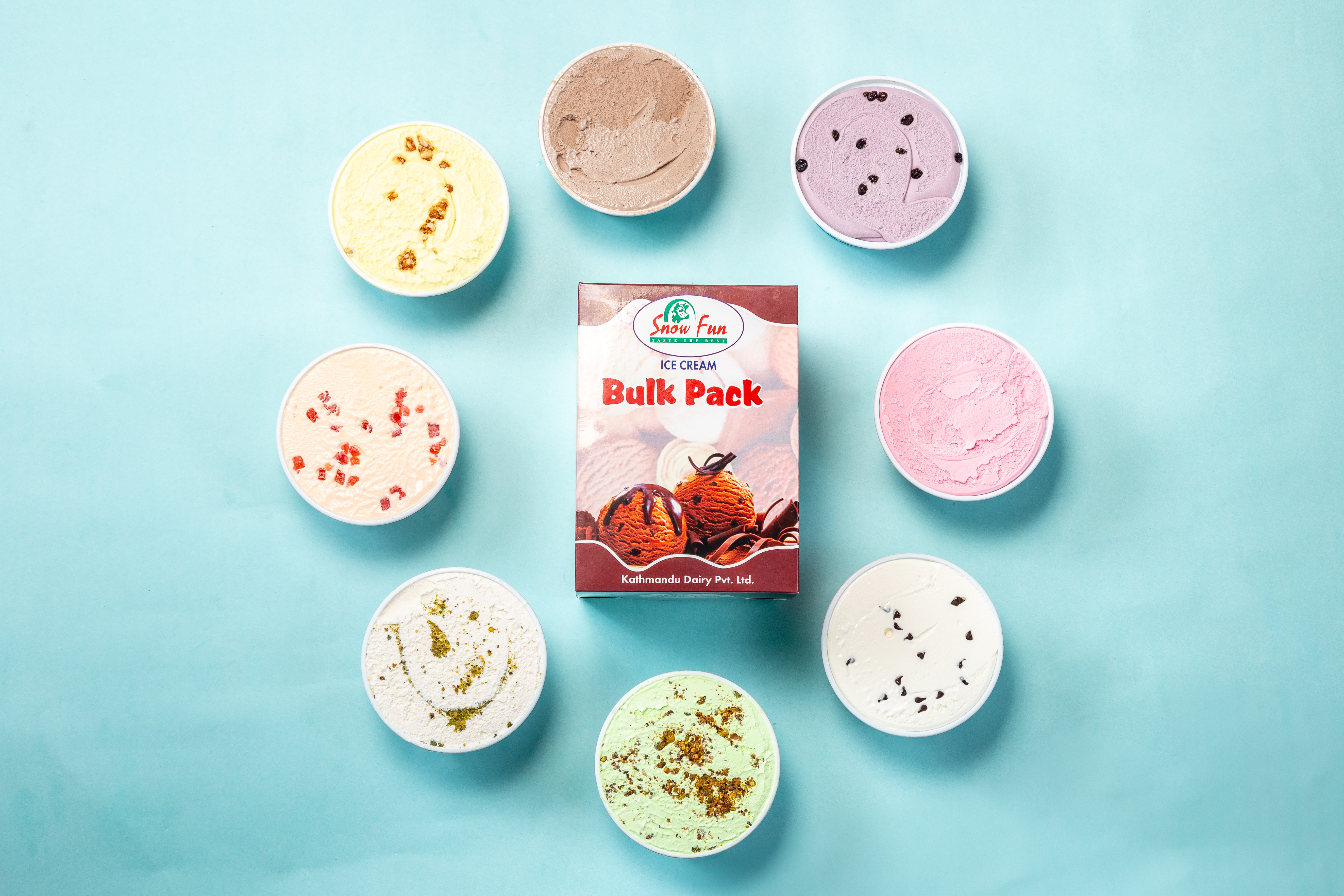 SnowFun bulk ice cream pack