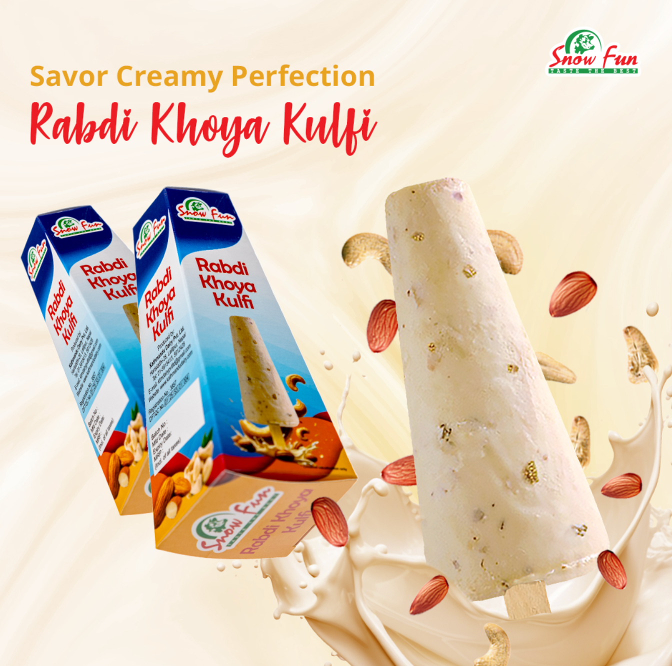 Rabdi Khoya Kulfi